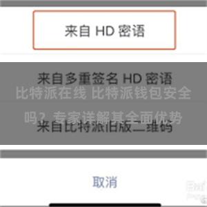 比特派在线 比特派钱包安全吗？专家详解其全面优势