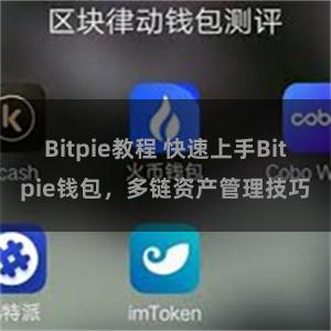 Bitpie教程 快速上手Bitpie钱包，多链资产管理技巧