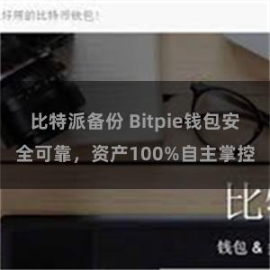 比特派备份 Bitpie钱包安全可靠，资产100%自主掌控