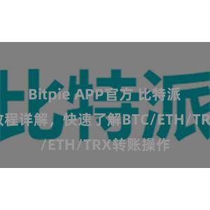 Bitpie APP官方 比特派钱包转账教程详解，快速了解BTC/ETH/TRX转账操作