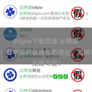 Bitpie下载资源 比特派钱包：数字资产管理生态进化，无限可能！