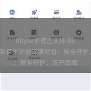 Bitpie多语言支持 Bitpie钱包隐私保护功能深度解析：安全守护，资产保障