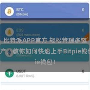 比特派APP官方 轻松管理多链资产，教你如何快速上手Bitpie钱包！