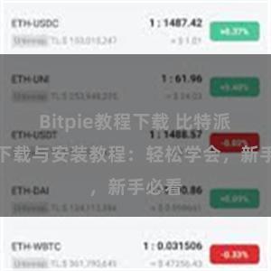 Bitpie教程下载 比特派钱包下载与安装教程：轻松学会，新手必看