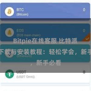 Bitpie在线客服 比特派钱包下载与安装教程：轻松学会，新手必看