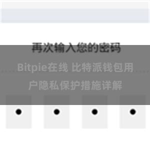 Bitpie在线 比特派钱包用户隐私保护措施详解