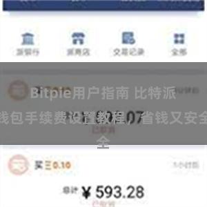 Bitpie用户指南 比特派钱包手续费设置教程，省钱又安全