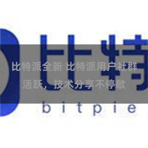 比特派全新 比特派用户社群活跃，技术分享不停歇
