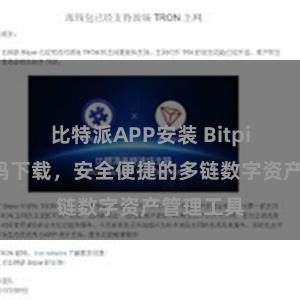 比特派APP安装 Bitpie钱包扫码下载，安全便捷的多链数字资产管理工具