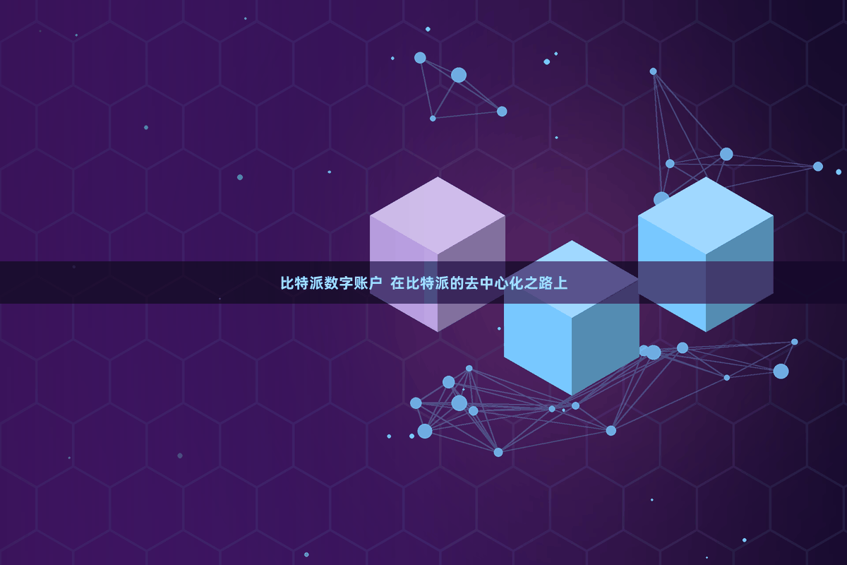 比特派数字账户  在比特派的去中心化之路上